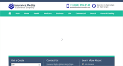 Desktop Screenshot of insurancemedics.com